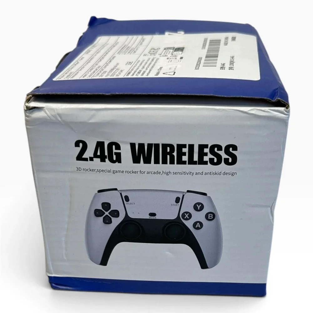 SJGAM M15 Plus Game Stick Pro 64GB White New/Open Box 4K Wireless Retro Console
